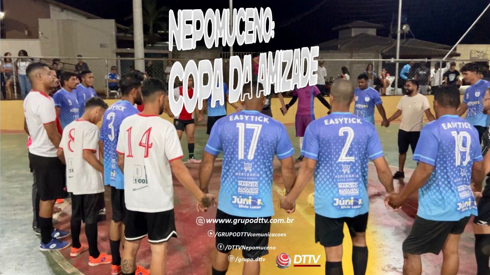 Jogo de abertura da Copa da Amizade mostra o amor ao esporte em Nepomuceno.