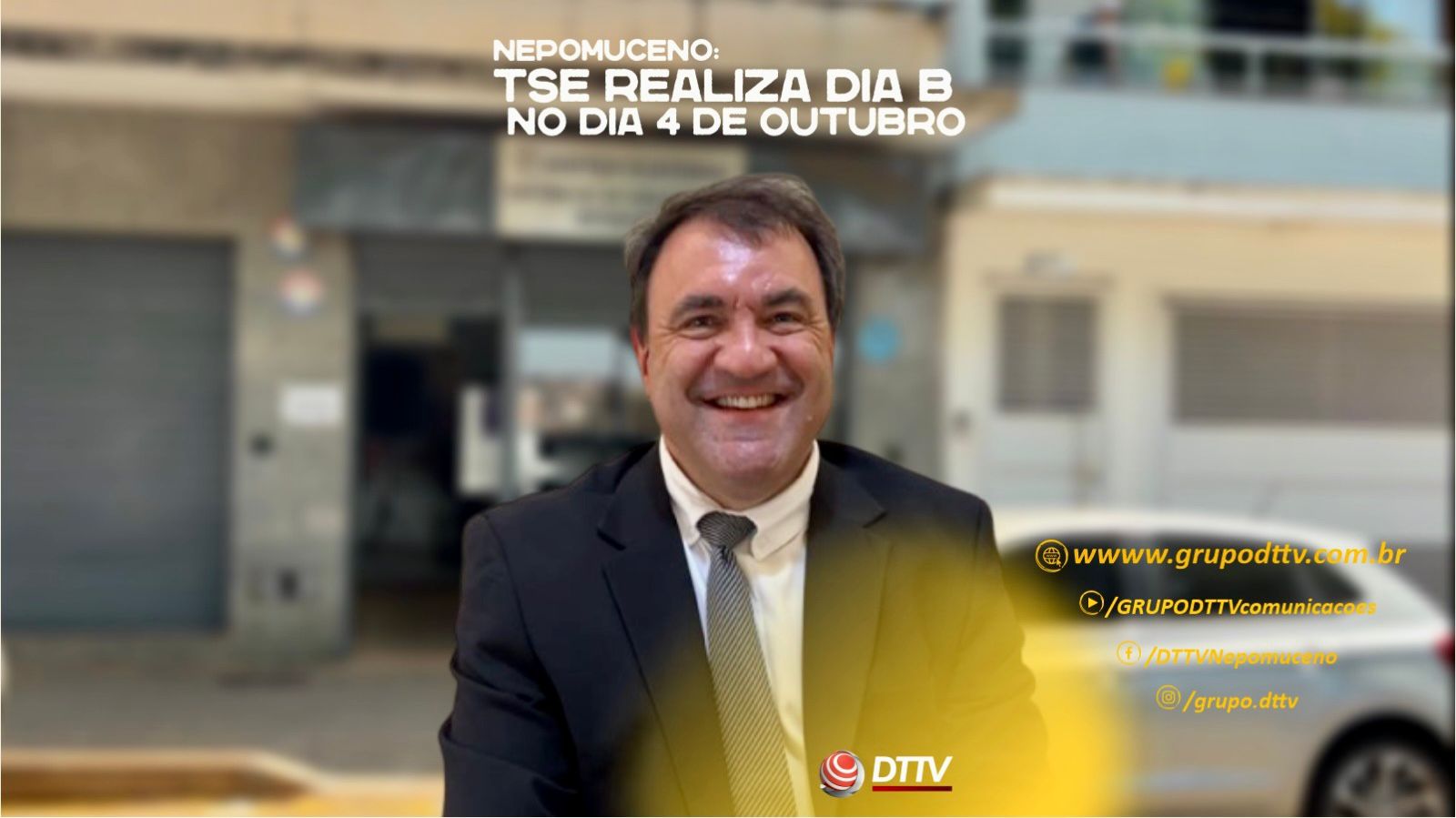 Juiz eleitoral fala sobre o Dia B da Biometria em Nepomuceno, marcado para 4 de outubro de 2025.