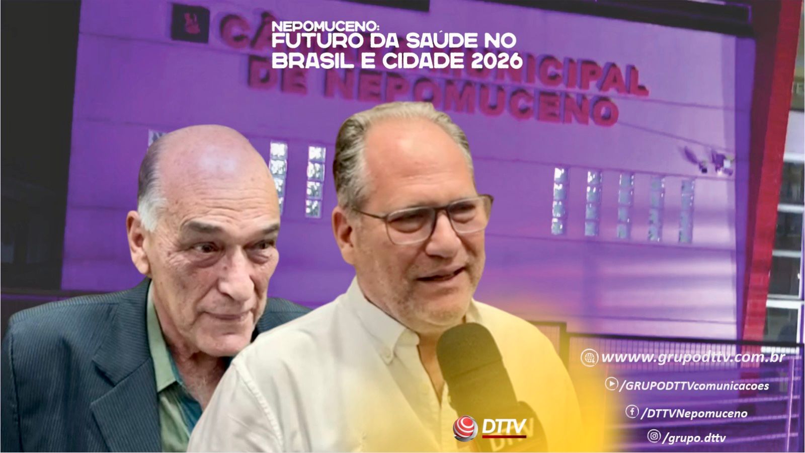 Carlos Amílcar Salgado, Secretário Adjunto de Atenção Especializada à Saúde do Governo Federal, em visita à Câmara Municipal de Nepomuceno para discutir investimentos na saúde.