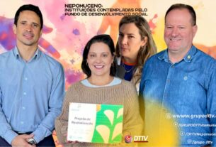 Presidente do Sicredi visita APAE e Associação Santo Agostinho em Nepomuceno durante entrega do Fundo de Desenvolvimento Social.