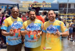 A comemoração do Dia das Crianças em Nepomuceno movimentou a cidade no último sábado, 25 de outubro.