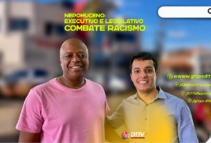 Ação pública do poder Executivo e Legislativo no combate ao racismo em Nepomuceno durante encontro de conscientização em 2026.