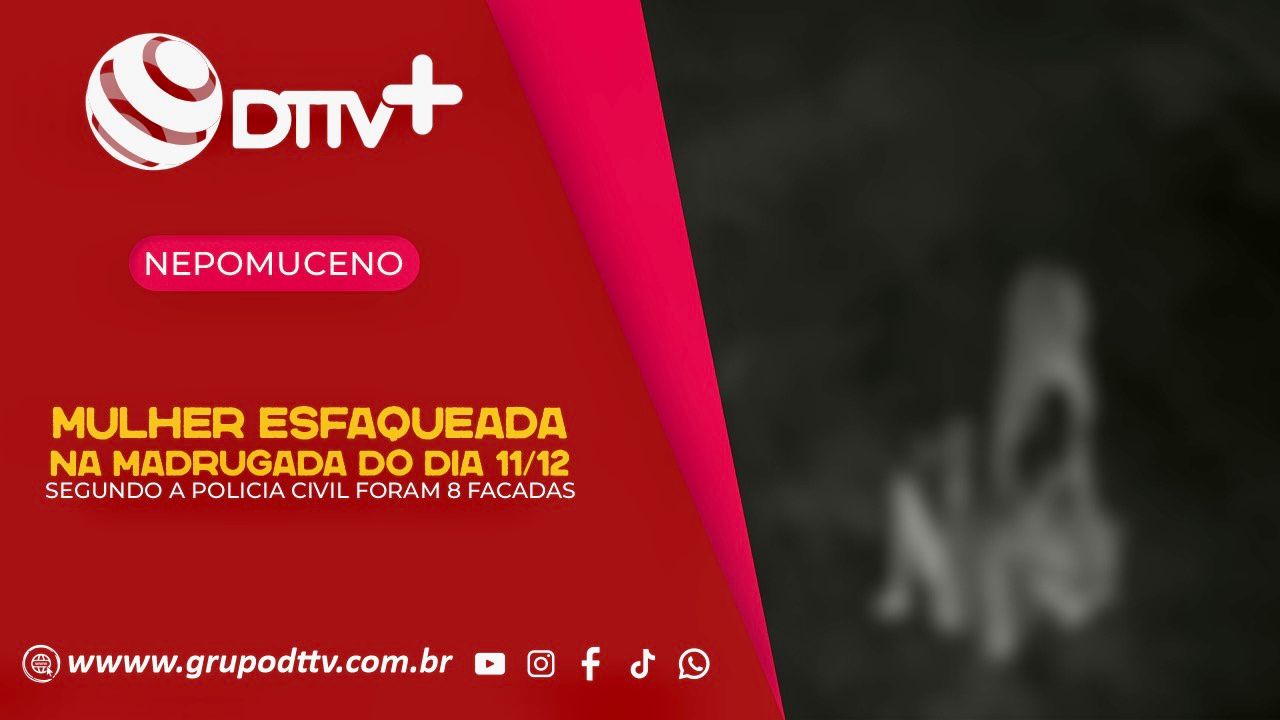 A vitima levou 8 facadas do ex parceiro, esta internada no hospital de Lavras.