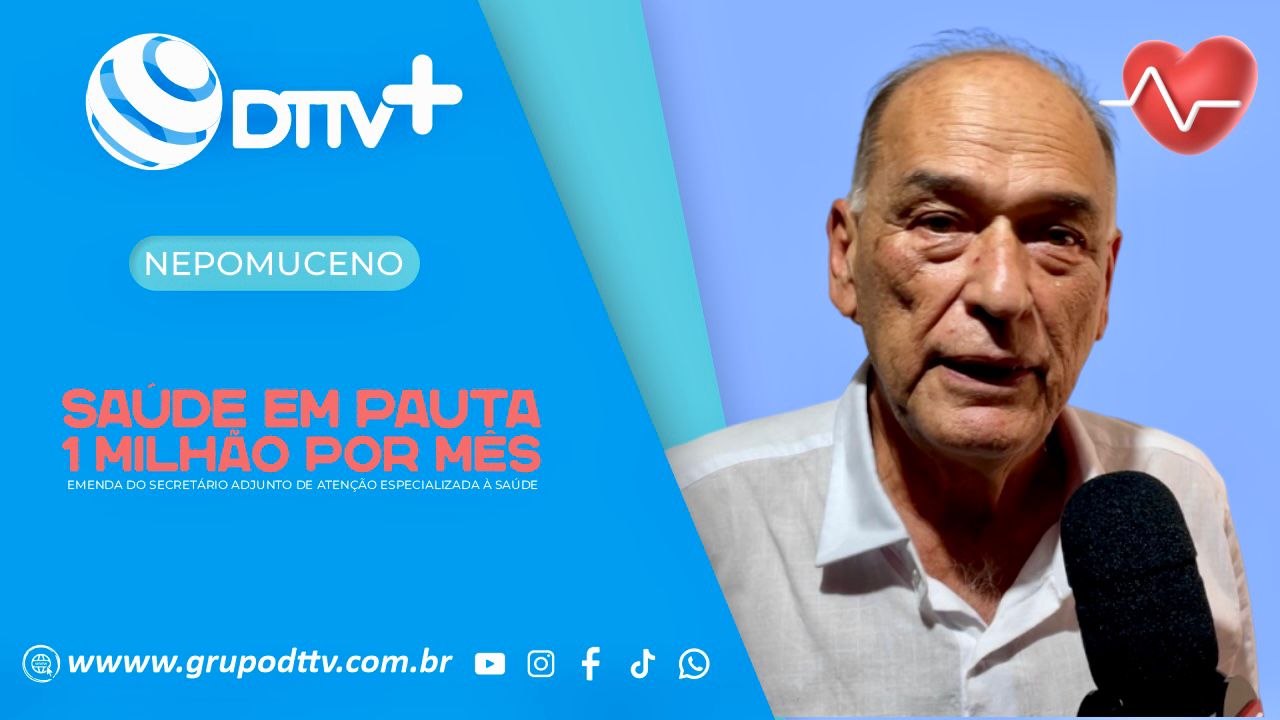O vereador Washington Corrêa Lima Neto (Podemos) procurou a equipe da DTTV+ para detalhar o benefício conquistado por meio do Secretário Adjunto de Atenção Especializada à Saúde, Carlos Amílcar Salgado.