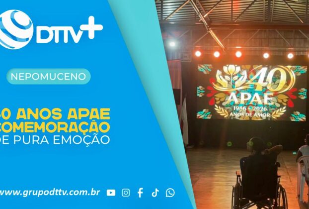 A Associação de Pais e Amigos dos Excepcionais (APAE) de Nepomuceno completou 40 anos de atuação no município. A celebração reuniu fundadores, colaboradores, alunos e a comunidade para marcar quatro décadas de dedicação à inclusão e ao cuidado com pessoas com deficiência.