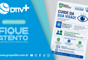 Agendamento para exame gratuito de fundo de olho em Nepomuceno está aberto. Atendimento para pessoas negras acima de 40 anos e diabéticos.