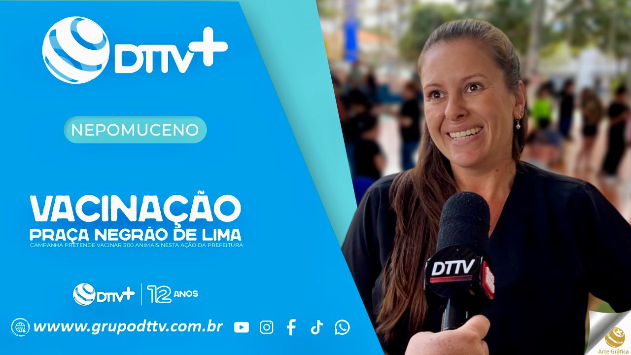Campanha de vacinação de pets em Nepomuceno oferece vacina V8 para cães e V4 para gatos