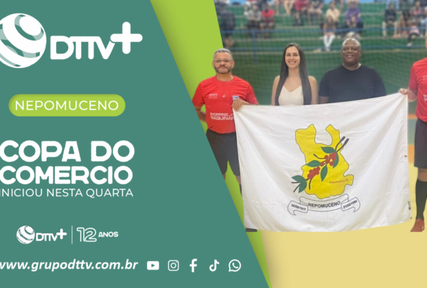 Copa do Comércio 2026 começou no dia 2 de setembro no Ginásio Poliesportivo de Nepomuceno.