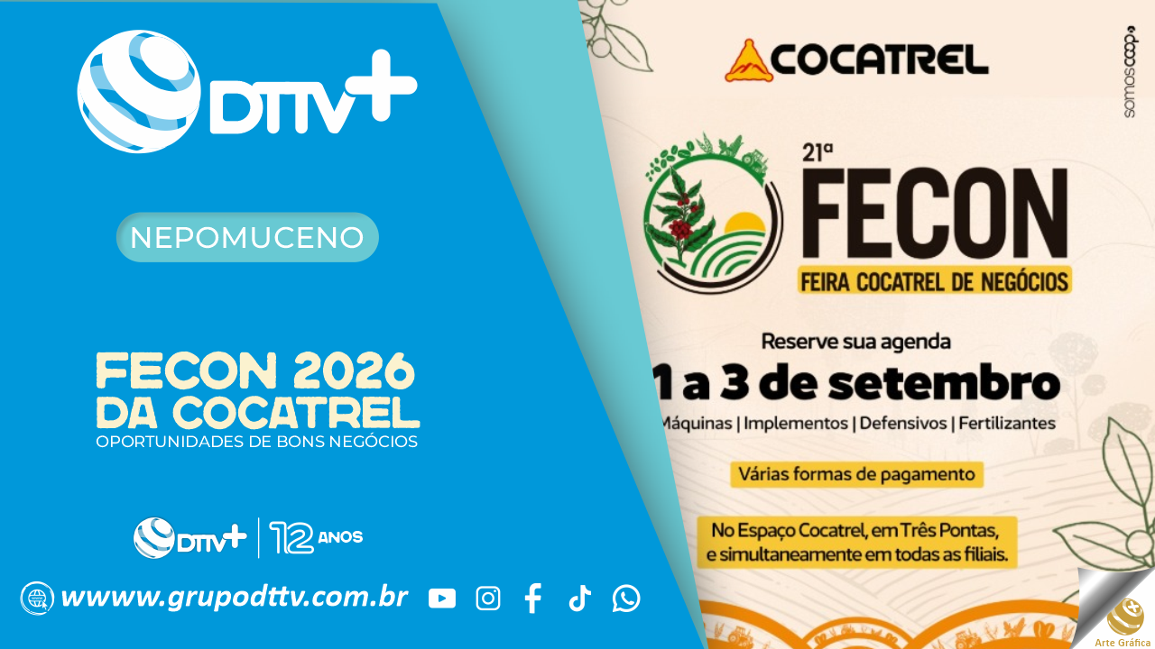 Fecon 2026 reúne cooperados, produtores rurais, fornecedores e parceiros durante a Feira Cocatrel de Negócios.