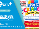 Organizadores da festa do Dia das Crianças no Jardim Colina